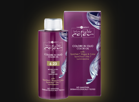 COLOR OIL — Hair Company Professional, vopsea permanentă pe bază de ulei cu complexul SymOleo Vita 7